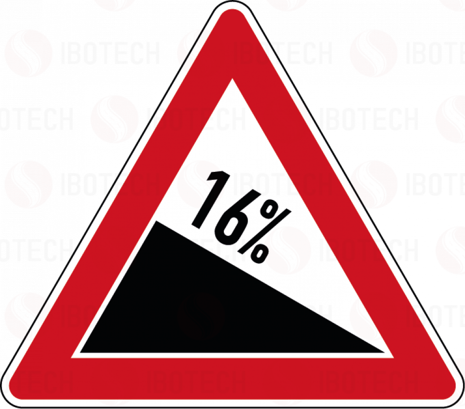 108-16 Gefälle 16%
