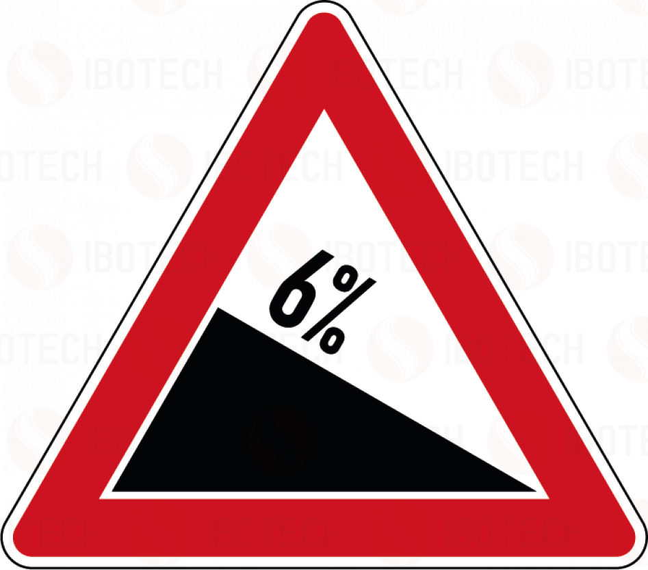 108-6 Gefälle 6%