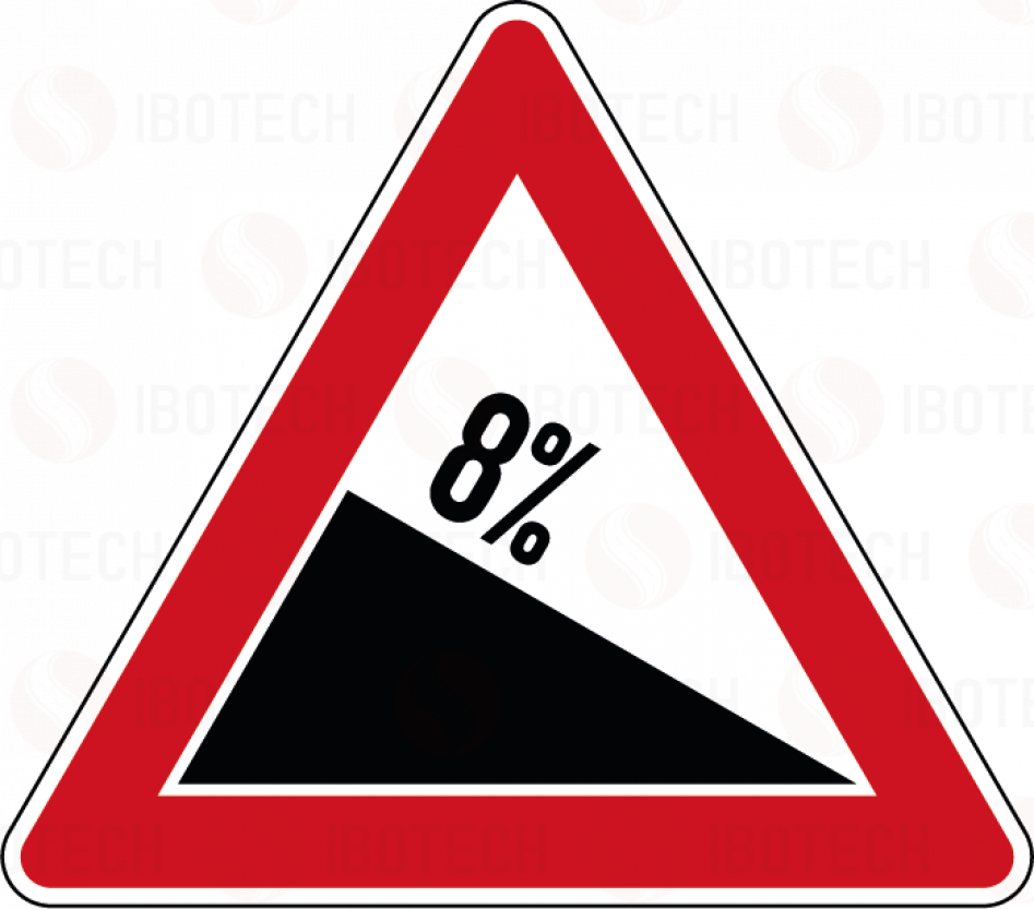 108-8 Gefälle 8%