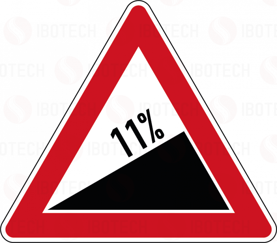 110-11 Steigung 11%