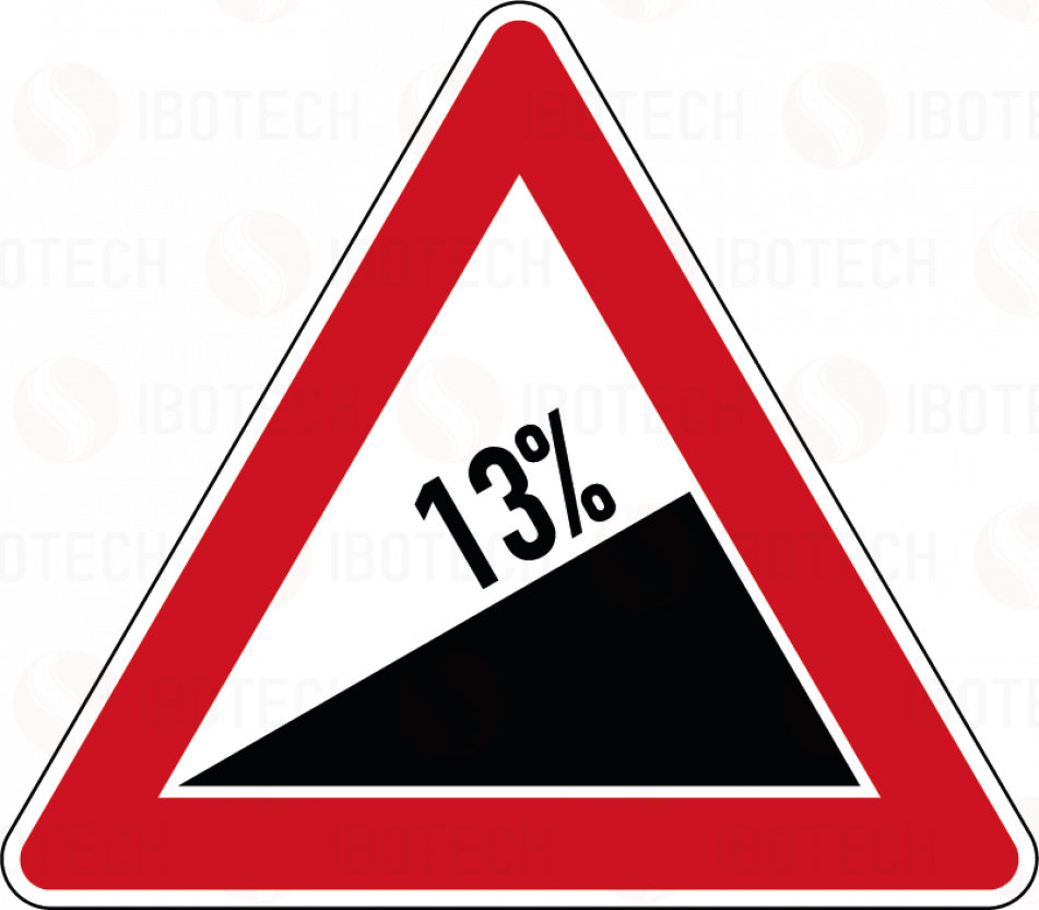 110-13 Steigung 13%
