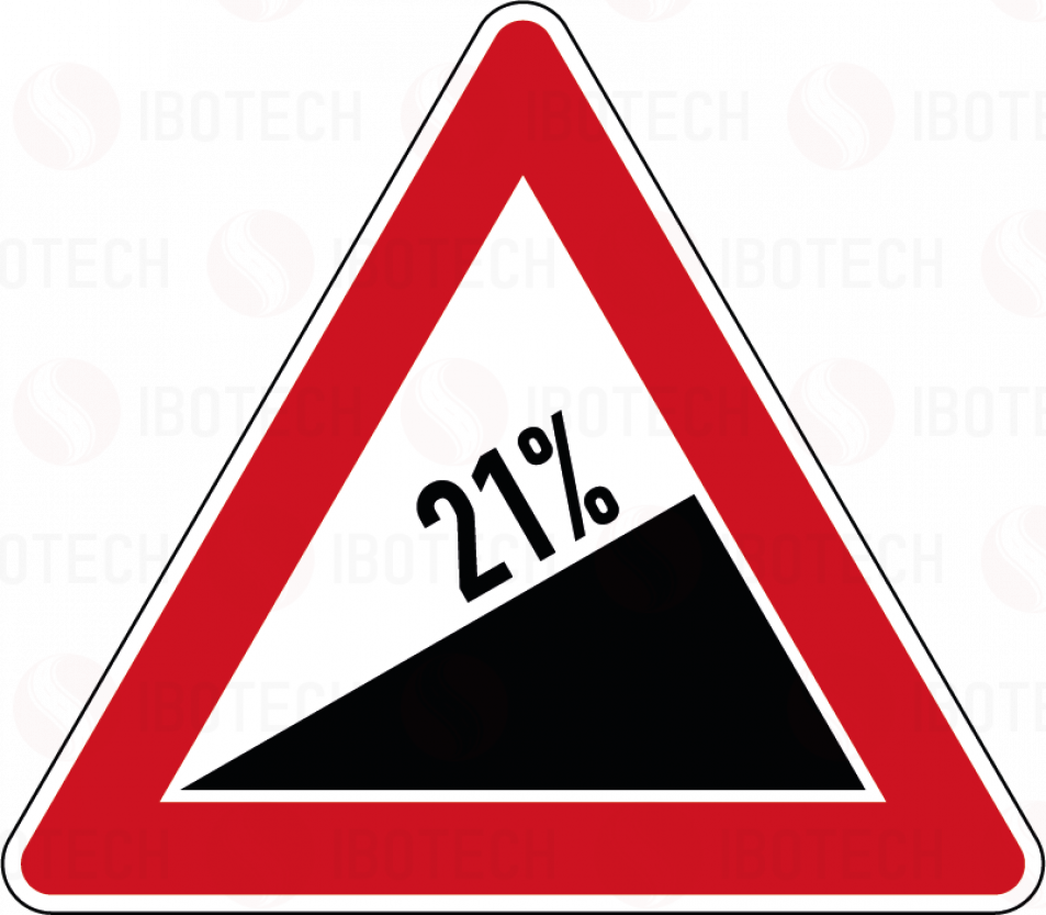 110-21 Steigung 21%