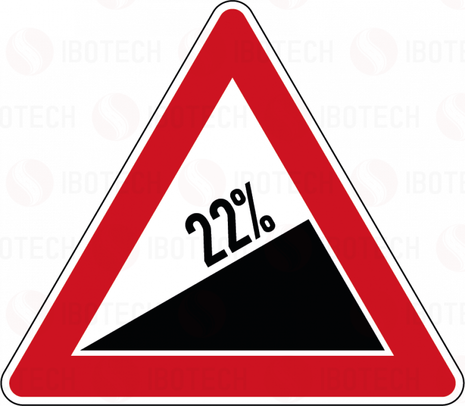 110-22 Steigung 22%