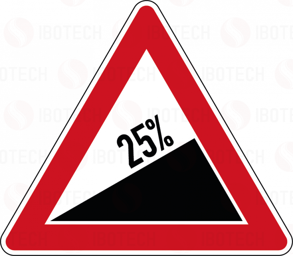 110-25 Steigung 25%